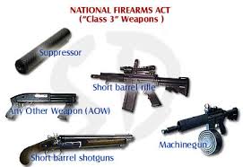 National Firearms Act Weapons Factsheet