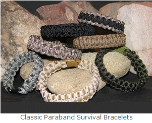 Survival Christmas Ideas: Paracord Survival Bracelets